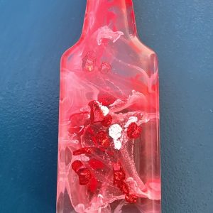 Bouteille — à classer en résine époxy fait main, pièce unique